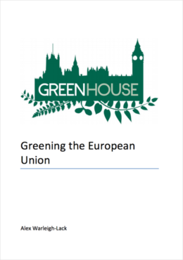 Greening the European Union